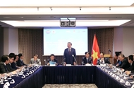 Party chief meets with members of Vietnam Innovation Network in RoK